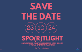    Save the date - Trefdag Spo(r)tlight