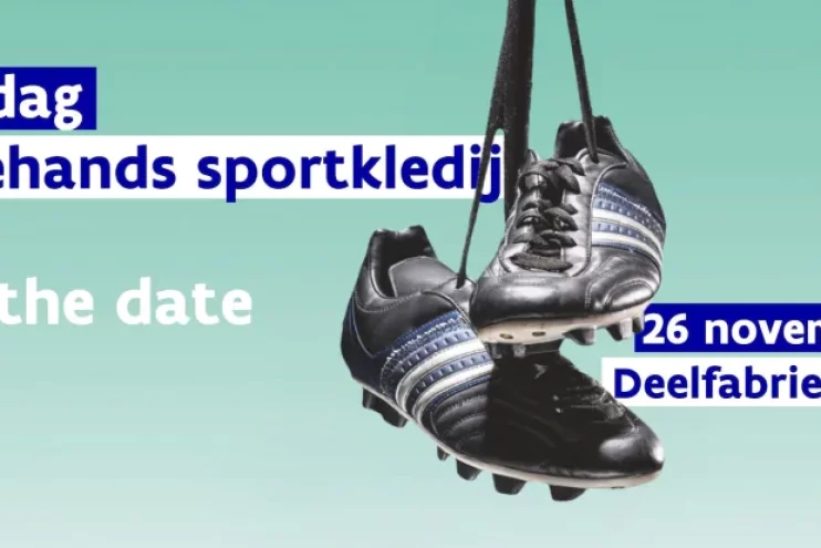    Save the date - Kennisdag Tweedehands sportkledij - 26 november